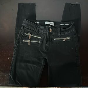 DL 1961 Black Zipper Jean